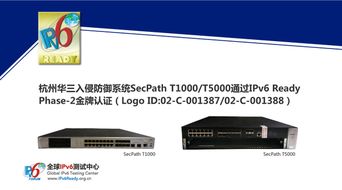 華三入侵防御系統榮獲IPv6 Ready金牌認證，引領下一代安全系統集成新篇章